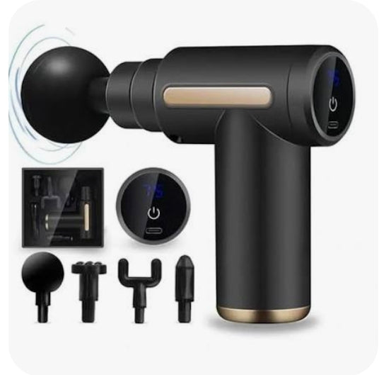 Deep Tissue Massage Gun – Rechargeable Muscle Massage Device